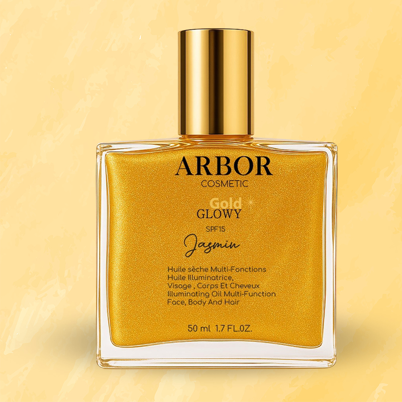Huile pailletée dorée 50 ML