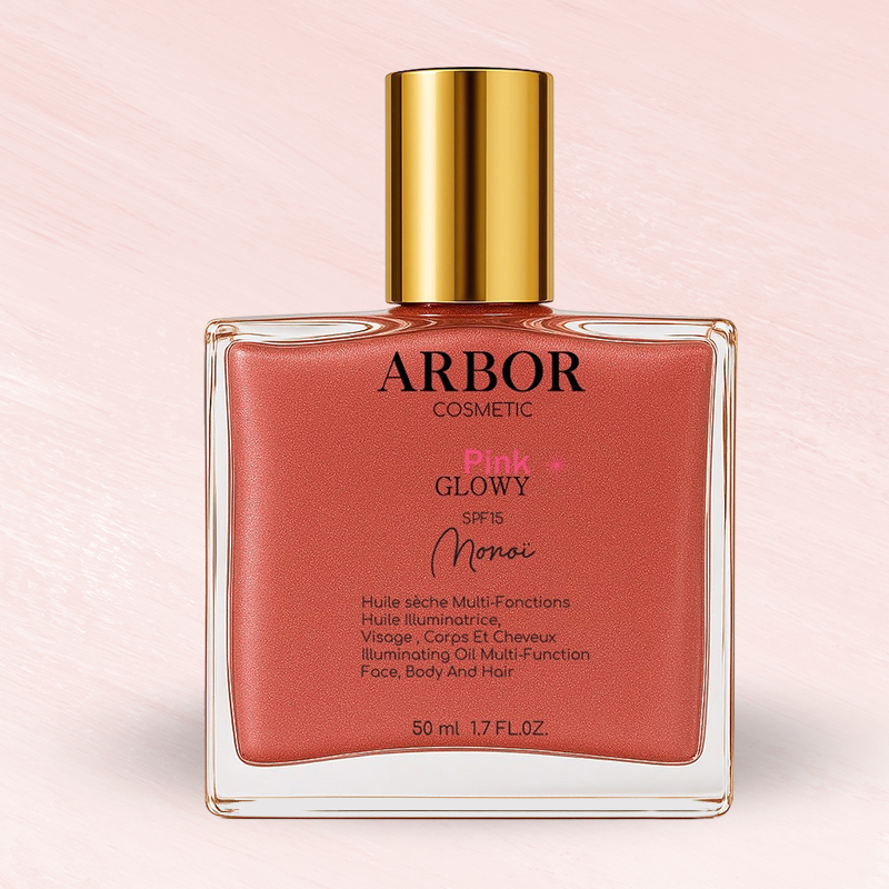 Huile pailletée rosée 50 ml