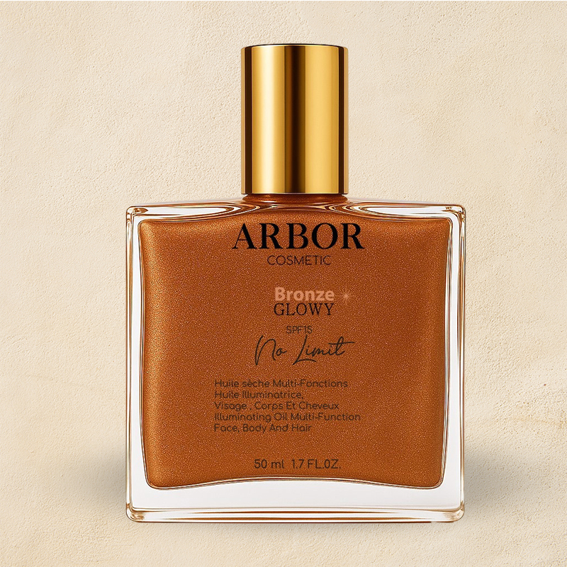 Huile pailletée bronze 50 ml