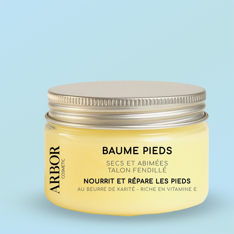 Baume pieds réparateur pieds secs et talon fendillée 100 G