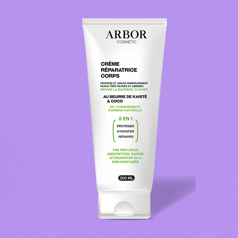 Crème corps réparatrice au beurre de karité 200 ML