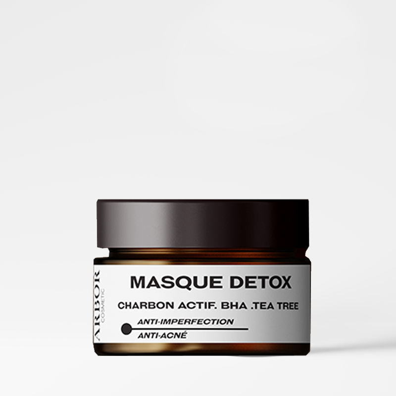 Masque Détox au Charbon Actif et argile vert 100 G