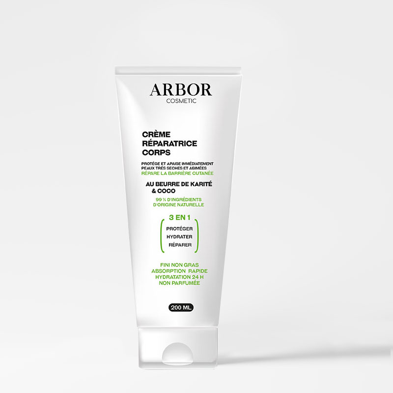 Crème corps réparatrice au beurre de karité 200 ML