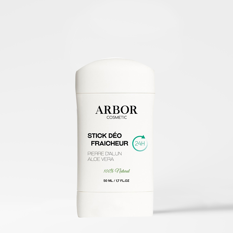 Stick déodorant à la pierre d’alun & aloe vera – 50 ml