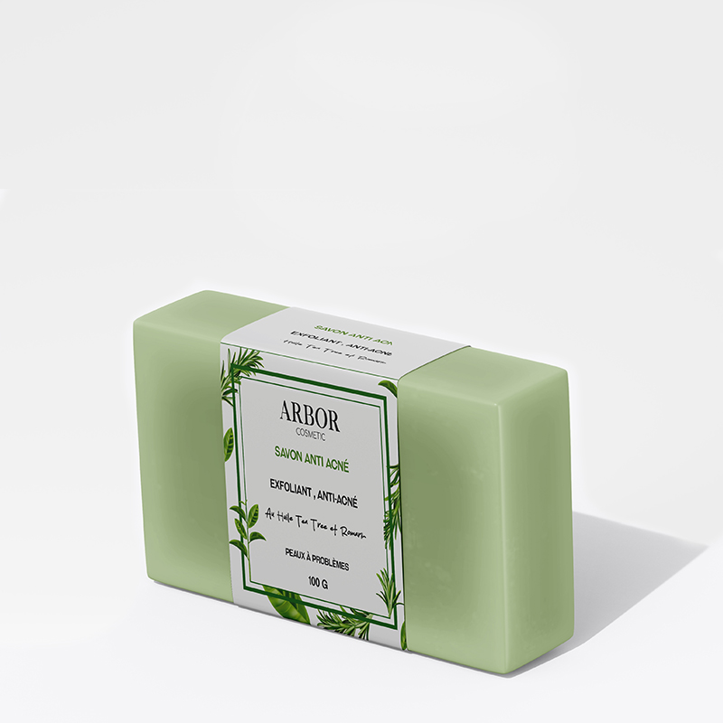 Savon Anti Acné au Romarin & Tea Tree 100 g