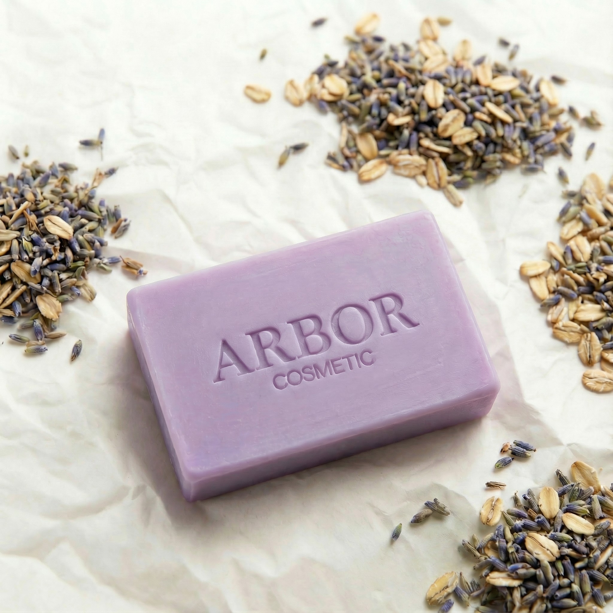 Savon douceur au lait d’avoine & lavande 100 g