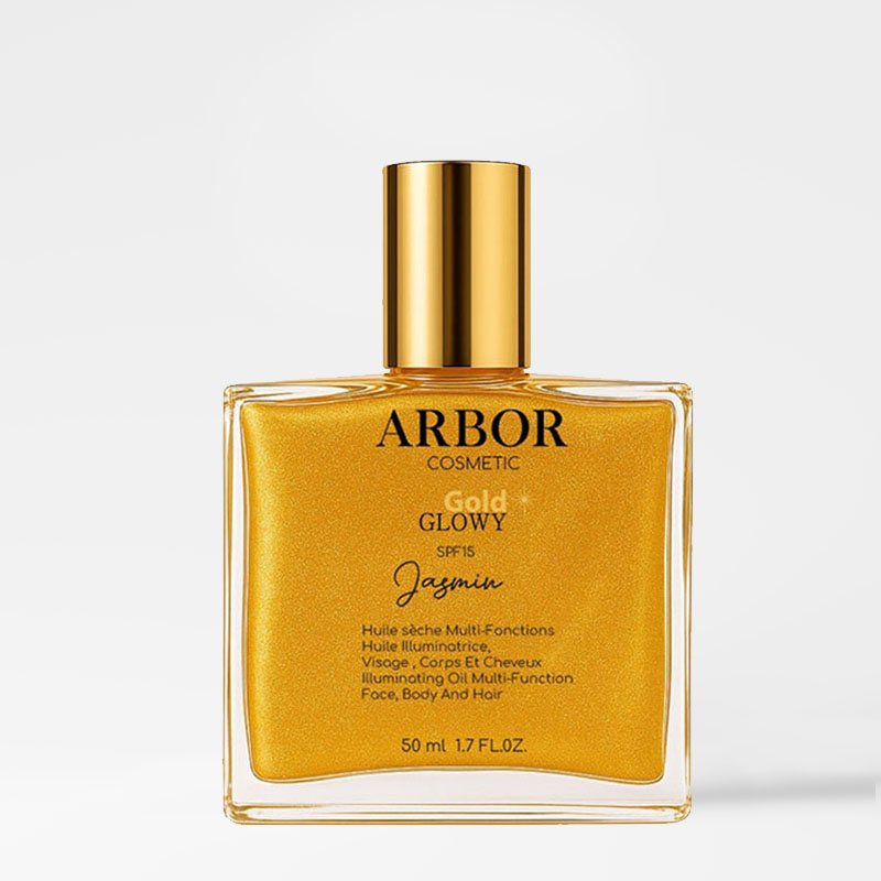 Huile pailletée dorée 50 ML