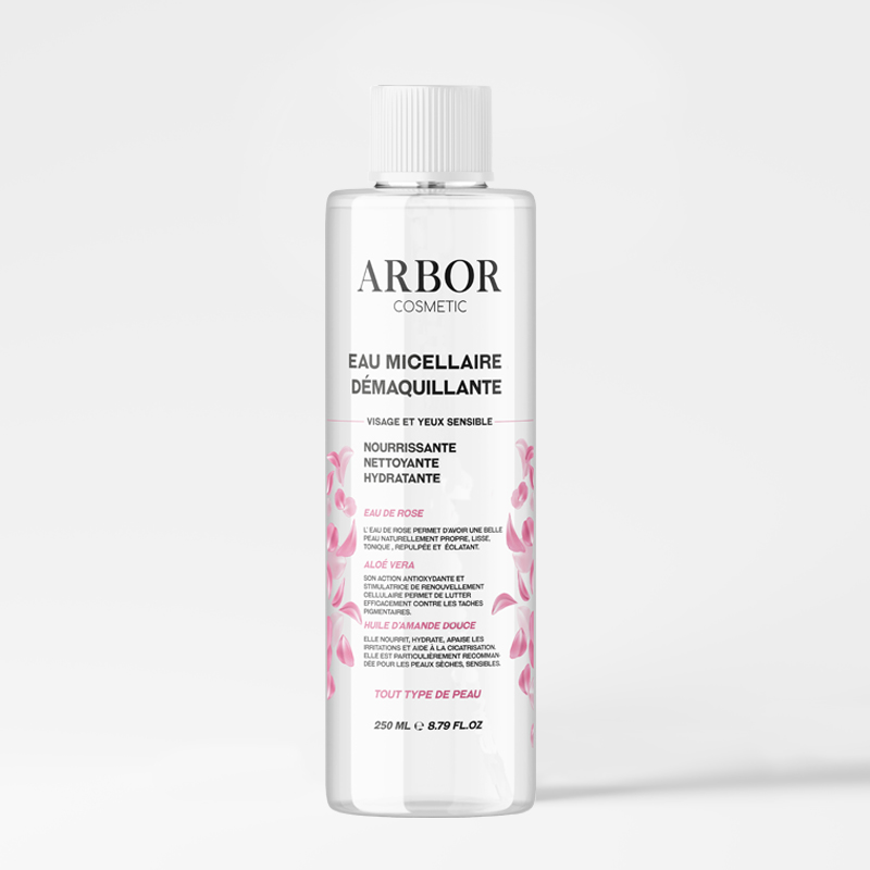 Eau micellaire démaquillante douce 250 ML