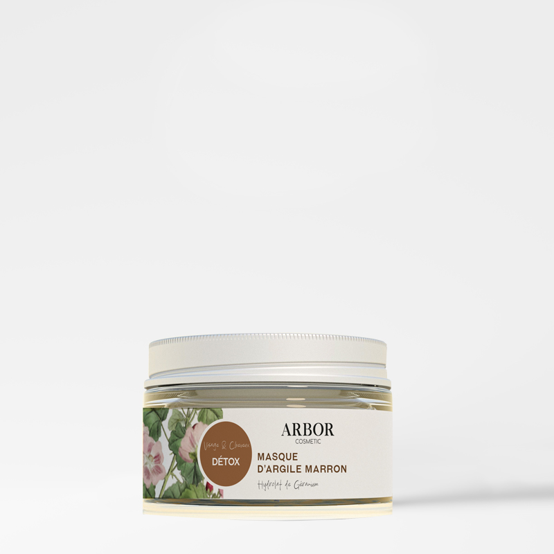 Masque argile marron 100 G Tonifiant