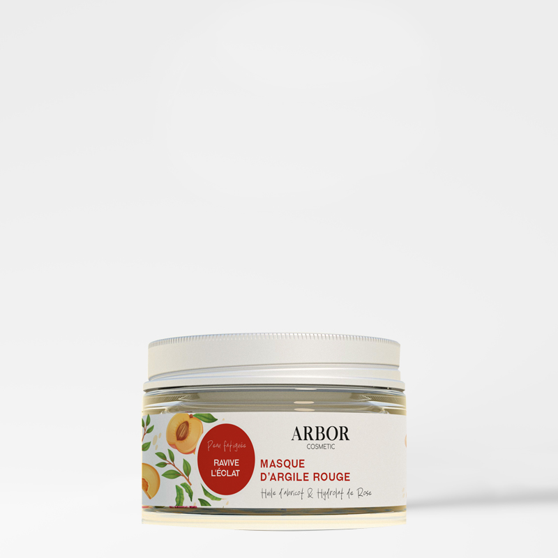 Masque argile rouge 100 G Luminant