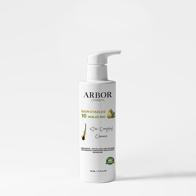 Bain d’Huile Anti-Chute  Soin Complet aux 10 Huiles Naturelles 100 ml
